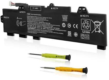 ANTIEE TT03XL Laptop Batterie pour Ordinateur Portable HP EliteBook 755 G5 | 850 G5/850 G6, ZBook 15U G5 15U G6 Series 932824-1C1 932824-2C1 932824-421 HSTNN-LB8H HSTNN-DB8K HSTNN-UB7T HSN-113C-5