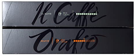 Nespresso Vertuo Line Espresso Assortment of Coffee: Il Caffe, Orafio 20 Capsules Pods