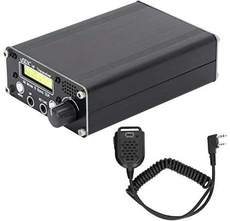 Funk-Transceiver 8-Band-Funk-Transceiver Auto- Fahrzeugelektronik Zubehör LCD-SDR-Vollmodus-HF-SSB-QRP-Transceiver mit BNC-Antennenanschluss für Kommunikationsentfernung[Keine Energie]