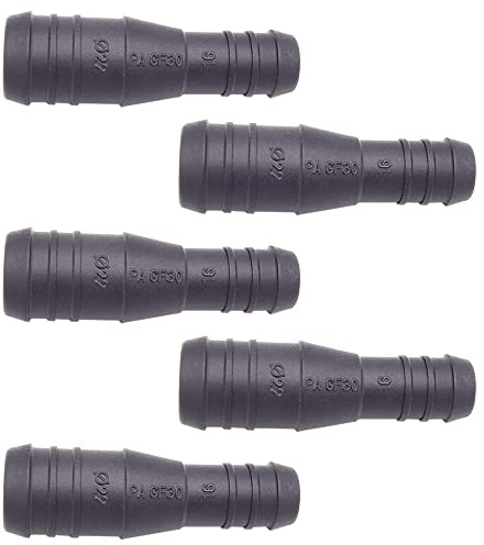 5 x YOU.S Original Schlauchstutzen Verbindungsstück RGV Ø 20mm 14mm Gerade Form Reduzierer