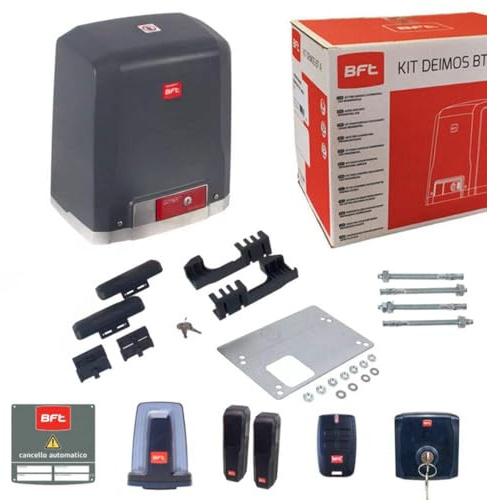 BFT Kit d'automatisation à porte coulissante DEIMOS Ultra BT Kit A400 code R925264 00002 (crémaillère exclue)