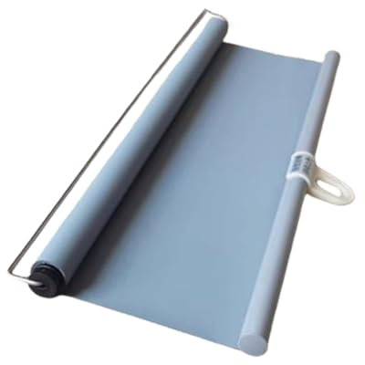 Spring Type Blackout Roller Blinds No Drilling,Automatic Retractable Roller Shades,UV Protection Temporary Opaque Privacy Blinds,for Bathroom Office,width X Height (80cm x 150cm(31.5in x 59in))