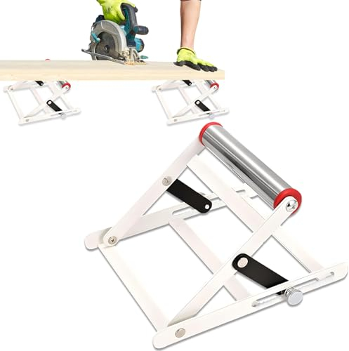 Verstellbarer Stützrahmen für Schneidemaschinen, 55-135mm Hillylolly, mit Anti-Rutsch-Getriebe,Tischsägenständer Arbeitsständer für Schneidemaschine, Geeignet Zum Schneiden Von Metall, Holz Und Stein
