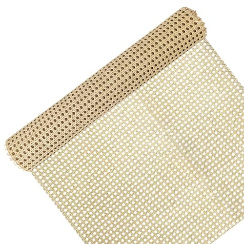 selliner Rollo de Rejilla Mimbre de Ratán de 23.6 pulgadas de ancho x 9.9 pies