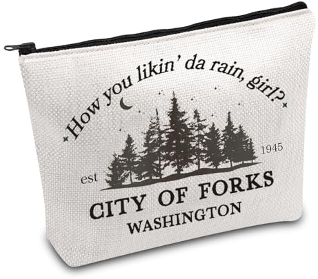 City Of Forks Twi-light Merch Edward's Girl Gift Forks Washington Gift Vampire Lover Tote Bag Forks Washington Gift