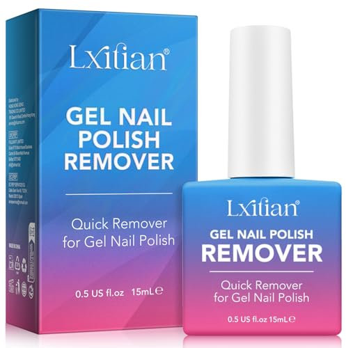 Dissolvant Vernis Semi Permanent, Gel Nail Polish Remover, Disolvant a Ongles Semi Permanent, Ne Blesse Pas Vos Ongles Pour Ongles DéColler En 3 à 6 Minutes