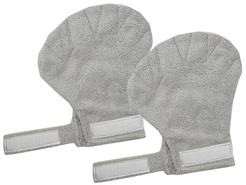Guantes para el cuidado del pelaje para mascotas: guantes de entrenamiento de vinculación, 2 unidades, resistentes a los arañazos, guantes para eliminar el pelaje | Guantes de dormir para erizos