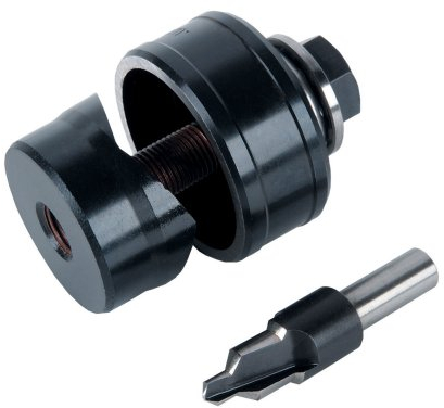 wolfcraft Juego de sierras de corona de 2 piezas, Ø 32 mm I 3761000 I Para perforar de forma sencilla y precisa los grifos del fregadero