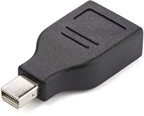 StarTech.com Mini DisplayPort to DisplayPort Adapter Converter - Mini DP (m) to DP (f) Converter Adapter (GCMDP2DPMF)