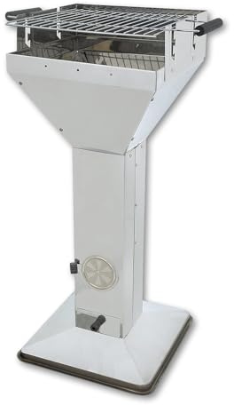 ACTIVA Holzkohlegrill Saalfeld I Premium Holzkohle Grill inkl. hochwertigem & verchromtem Grillrost I Robuster Kohlegrill für ein einzigartiges Grillerlebnis