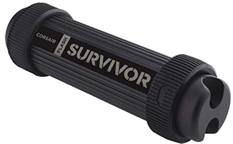 Corsair CMFSS3B-512GB Survivor Stealth X2 512 GB USB 3.0 Rugged Flash Drive - Black