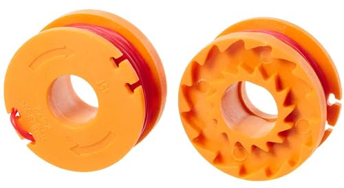 WORX ricambio della bobina di filo per decespugliatore, Orange, 6.5 x 6.5 x 2.2 cm, wa0004.1