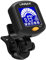 Linrax LT-1 Guitar Tuner, Clip On Tuner for Guitar Bass Ukulele Violin Viola Banjo Mandolin, Chromatic Tuner with 360° LCD Display, Digital Tuner for Stringed Instruments, Guitar Accessories, Black