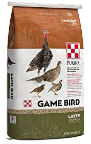 Purina | Game Bird Layer Feed | Crumbles | 40 Pound (40 LB) Bag