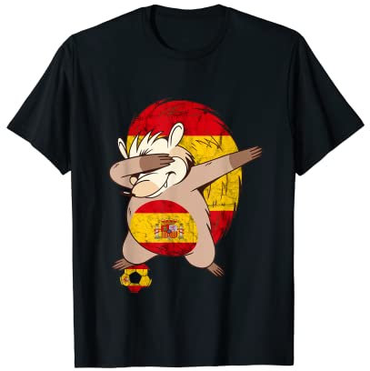 España Erizo Danza Bandera Española España Orgullo Español Camiseta