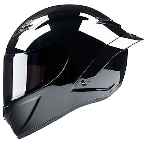 MOTESEN ABS Personalities Sportbikes Motorrad-Vollvisierhelme Motorräder für Unisex Touring Scooter Motorrad-Vollvisierhelme ABS All-Season