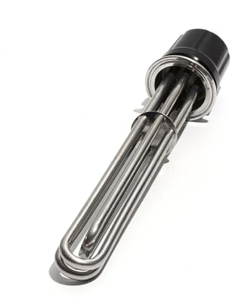KAYOUDE 220V 4.5KW 210mm Immersion Water Heater Heating Element 2 Tri Clamp 63mm Flange SUS304 For Tank