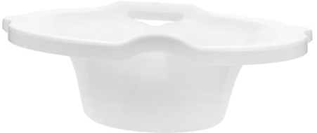 Anneome Sitzbad Aus Dickem Stabilem Pp-material Für Erwachsene Ergonomisch Passend Für Toiletten Rutschfest Und Auslaufsicher Großes Becken Für Schwangerschaft Pflege Und Hämorrhoiden