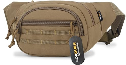 Mardingin Taktische Bauchtasche Militär für Herren - Cordura Gürteltasche mit Molle System Outdoor für Camping, Jagd, Wandern