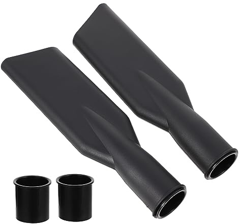 Buse D'aspiration pour Dépoussiéreur 2 Pièces en Plastique Noir