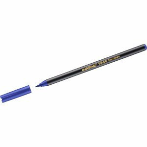 edding 10 x Pinselmaler 1340 Brushpenn Strichstärke variabel blau