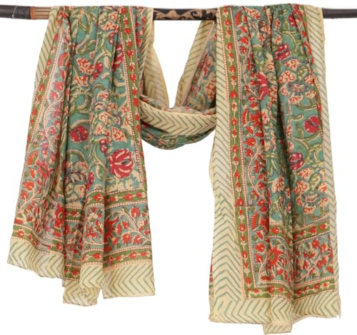 Guru-Shop tunn duk, sarong, väggbonad, Wickelrock, sarongklänning, herr/kvinnor, vit, bomull, storlek: One size, tryckta handdukar alternativ kläder