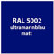 Colours-Manufaktur Streichlack Farbe 1 Liter Premium Qualität RAL 502 ultramarin-blau matt für Holz und Metall Innen- und Außenbereich