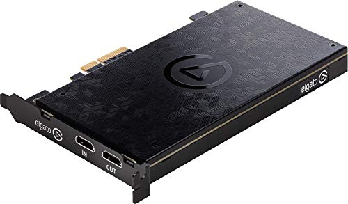 Elgato 10GAG9901 Game Capture 4K60 Pro, 4K 60fps Aufnahmekarte mit Ultra-Low-Latency schwarz