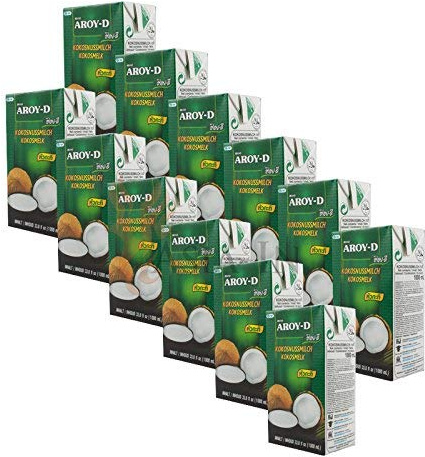 Aroy- D Coconut Milk 12 x 1 L
