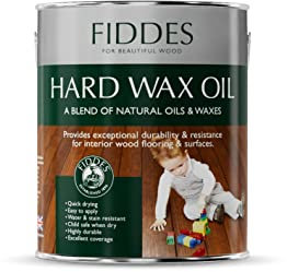 Fiddes Satin Finish Hard Wax Oil 250 ml, Light Oak