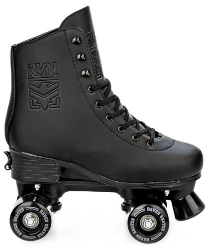 RAVEN Rollschuhe Roller Skates für Kinder Erwachsene Mädchen Damen verstellbar (Embos, 39-42 (25-26,5cm))