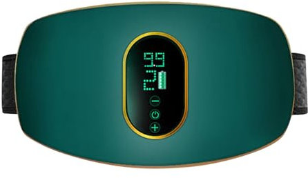 Massagegürtel – Bauchmassagegürtel, Muskelentspannungs-Wickelgürtel, verstellbares Vibrations-Workout-Gerät, Multifunktions-Muskelentspanner, Massagegürtel, kabelloser Bauchtrainer für Studium,