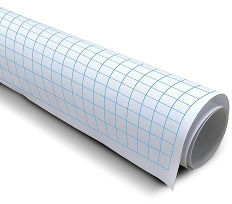 Geyer Instructional Products - 36 x 120 Large Graph Paper Roll, 1/4 Blue Grid, Ideal for School Classroom Graphing, Designing Blueprints and Floorplans, Tabletop Gaming and Custom Mapping
