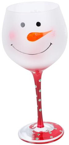 Hoement 1Stk Weihnachtskelch Weihnachtsfeiertagsgläser Weihnachtsgläser Stielgläser Kelche Schnapsweingläser überwintern weihnachtspräsente verweihnachtet Weinkelch Party-Cocktailglas