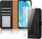 iCatchy for Samsung A16 Case with 2x Screen Protector Leather Magnetic Flip Cover Card Holder Kickstand Feature Full Protection Phone Cover Compatible with Galaxy A16 5G / 4G (Black)