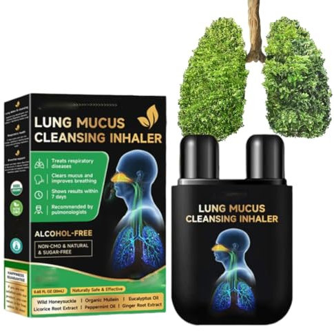 Ourlyard Herbal Lung Cleansing Inhaler, Ourlyard Lung Inhaler, Lung Cleansing Inhaler, Lung Mucus Inhaler, Herbal Lung Cleanse Inhaler (1)