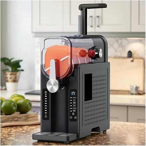 2.5L Máquina de granito, sin necesidad de hielo, máquina casera, máquina potable congelada con 6 programas predefinidos, una máquina marguerita autolimpiada,42cm(L) x19cm(W) x42cm(H)