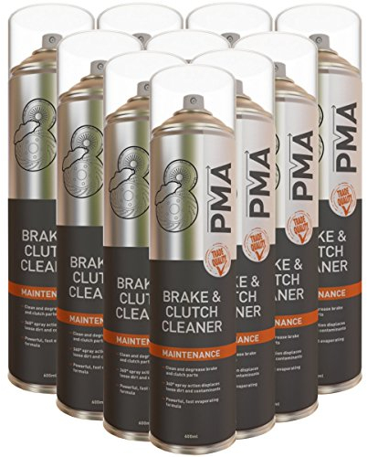 (PACK OF 6) PMA Trade Quality Brake & Clutch Cleaner Large 600ml Tin - solvent cleaner degreaser