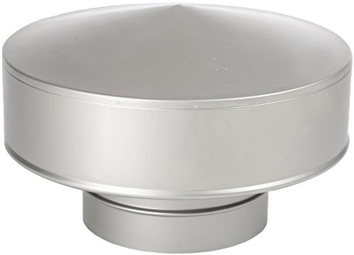 Intelmann Edelstahl Dachhaube Ø 200 mit Regenschürze (100 125 150 160 180 200 250 280 315)