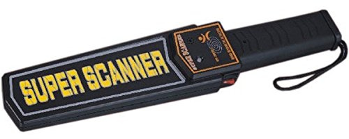 Super Scanner Scanner Scanner manuale Security Metal Detector