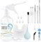 TopQuaFocus 500ml Ohrenschmalzentferner Ohrreiniger Spülgerät Ohrenschmalzentfernungssystem Ohrenschmalz-Reinigungssprayflaschen Ohrspülsystem für Erwachsene und Kinder (16,9 oz)