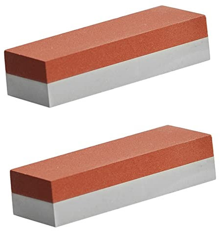 Afilador de cuchillos de grano 400 1500, doble cara, piedra de afilar, piedra húmeda, piedra de agua, herramienta de cocina, 2 unidades