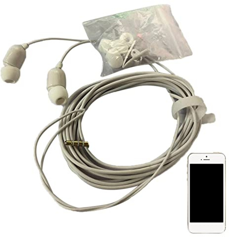 Bose - Auricolari Intra-ear cablati extra lunghi con bassi puri e microfono, isolamento del rumore da 3 m