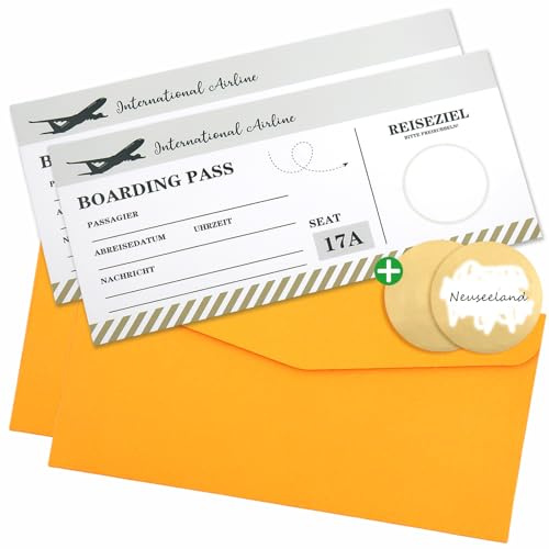 2X Reisegutschein Geschenk,Bordkarte zum beschriften - Geburtstagskarten | Reisegutschein Geschenk,Kinogutscheine,Geschenke für die Freundin,Geschenke für Damen,Reisegutscheine