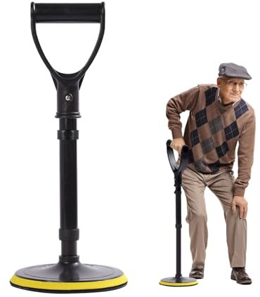 JurciCat Bastone universale regolabile con ausilio per alzarsi in piedi Aiuta ad alzarsi da terra Ausili per anziani Accessori per disabili per la vita quotidiana