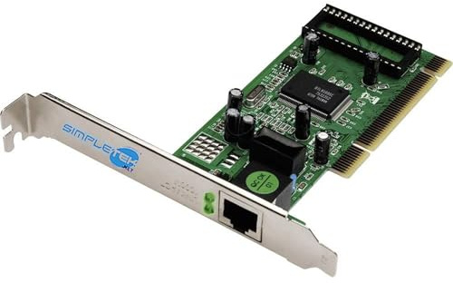 SIMPLETEK - Carte réseau Ethernet RJ-45 Ethernet DN 10110 supplémentaire sur 32 bits avec support SFF Low Profile