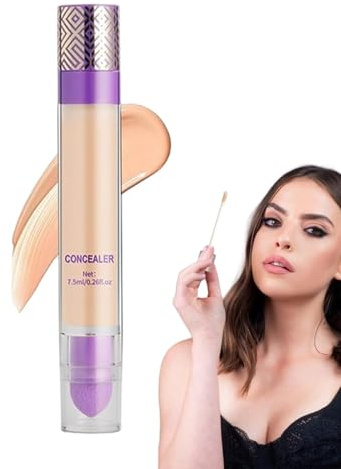 Concealer Stick, Corrector Concealer Full Coverage Cover Stick, Creamy Finish Longwear Face Makeup, 7.5ml Blemish Eraser for Dark Circles and Under Eyes