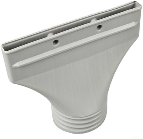 HOHOVYVY Adaptador de manguera de escape de ventana plana para aire acondicionado portátil y secadora con 4 pestañas de bloqueo, 22 x 25 cm, gris