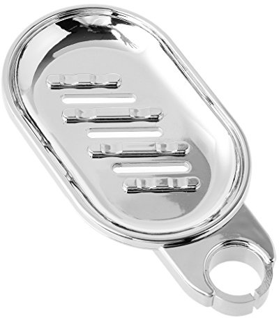 Portasapone da 22 mm per doccia con asta scorrevole in ABS cromato, per bagno e cucina, portaspugna da viaggio, piccola