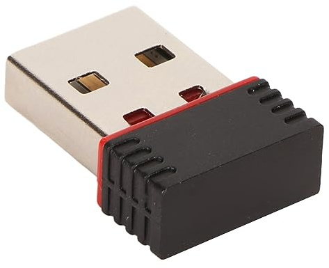 Adaptador de red WiFi USB de 150 Mbps 2 4G USB2 0 inalámbrico con tecnología 11N integrado en modo AP para laptop, escritorio, PC, compatible con Windows 7, 8, 1, 10, 11 XP